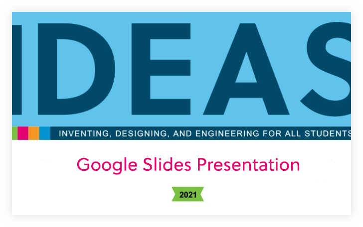 IDEAS Google Slides Presentation
